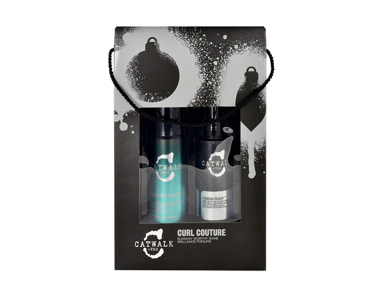 Cheveux bouclés Tigi Catwalk Curlesque Curls Rock Amplifier 150 ml boîte endommagée Sets