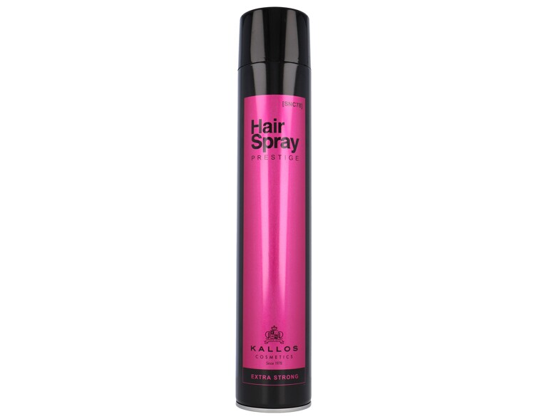 Laque Kallos Cosmetics Prestige 750 ml flacon endommagé