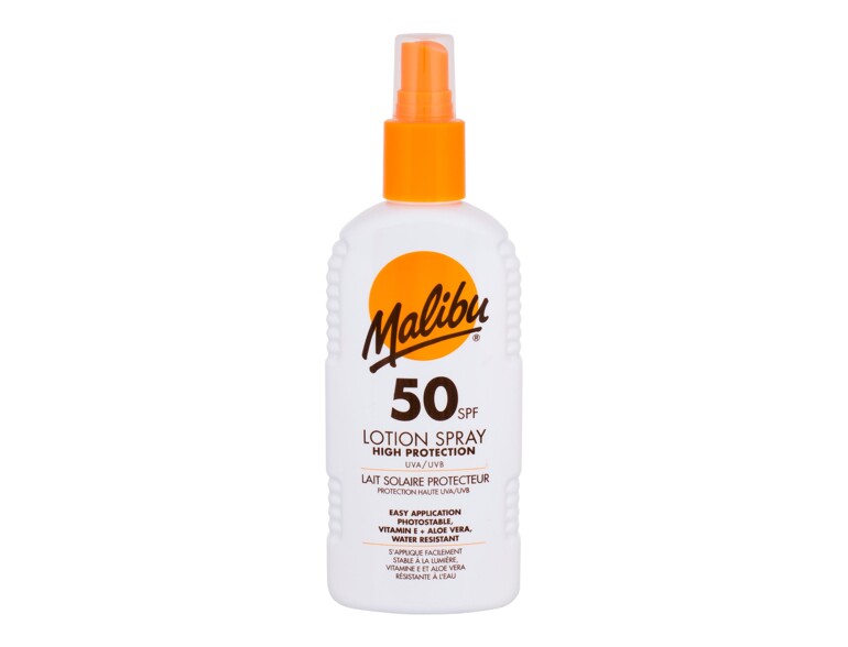 Protezione solare corpo Malibu Lotion Spray SPF50 200 ml