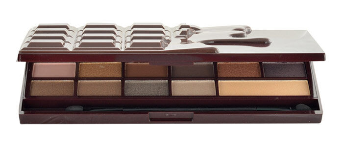 Fard à paupières Makeup Revolution London I Heart Makeup Death By Chocolate Palette 22 g boîte endom