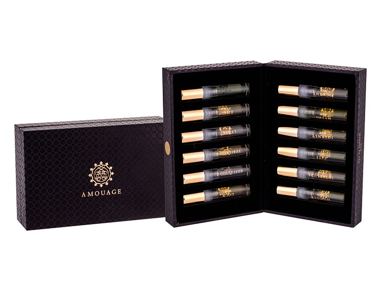 Eau de Parfum Amouage Vials Box for Men 12x2 ml Beschädigte Schachtel Sets