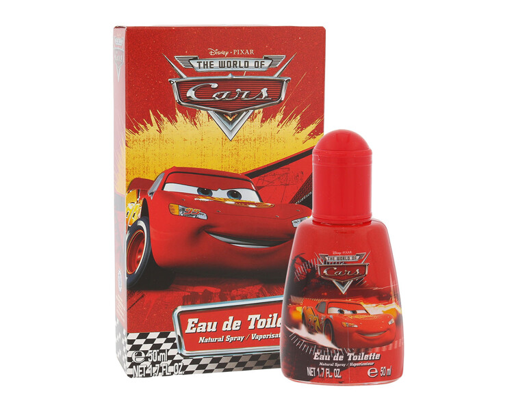 Eau de toilette Disney Cars 50 ml boîte endommagée