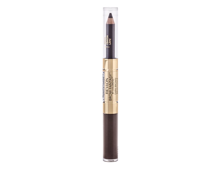 Augenbrauensets Revlon Brow Fantasy Pencil & Gel 1,49 g Dark Brown