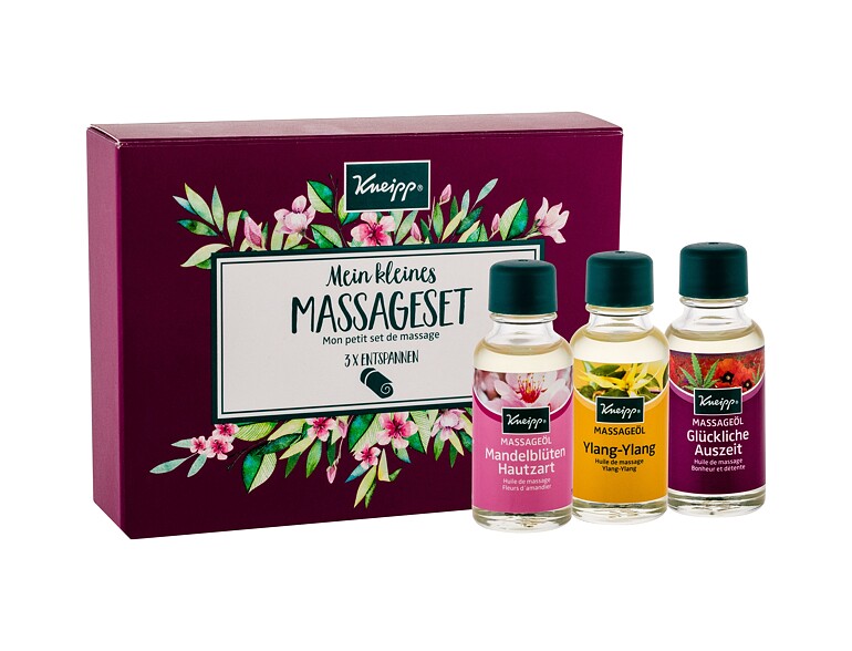 Prodotti massaggio Kneipp Massage Oil 3x20 ml Sets
