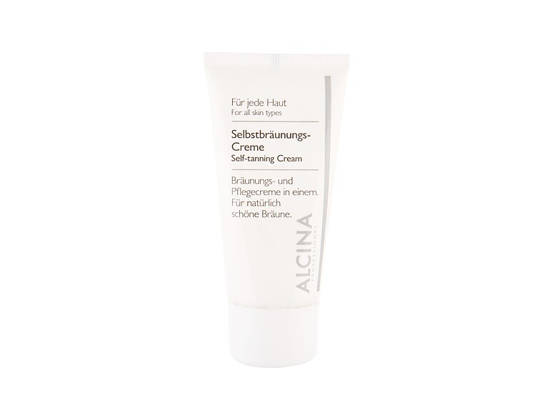 Selbstbräuner ALCINA Self-Tanning Cream 50 ml Beschädigte Schachtel