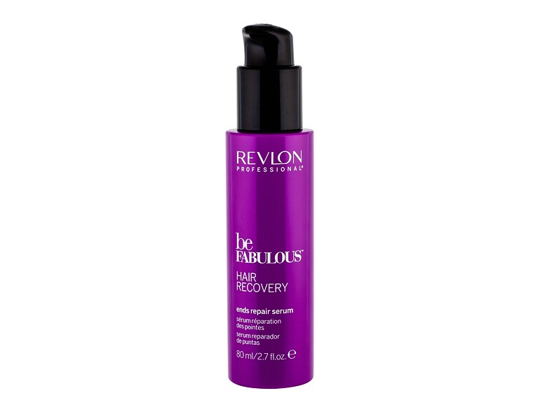 Huile Cheveux Revlon Professional Be Fabulous Hair Recovery Damaged Hair Ends Repair Serum 80 ml boî