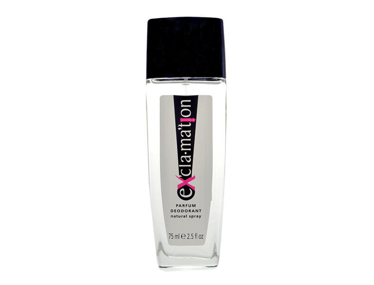 Deodorant Excla.mation Excla.mation 75 ml Beschädigtes Flakon