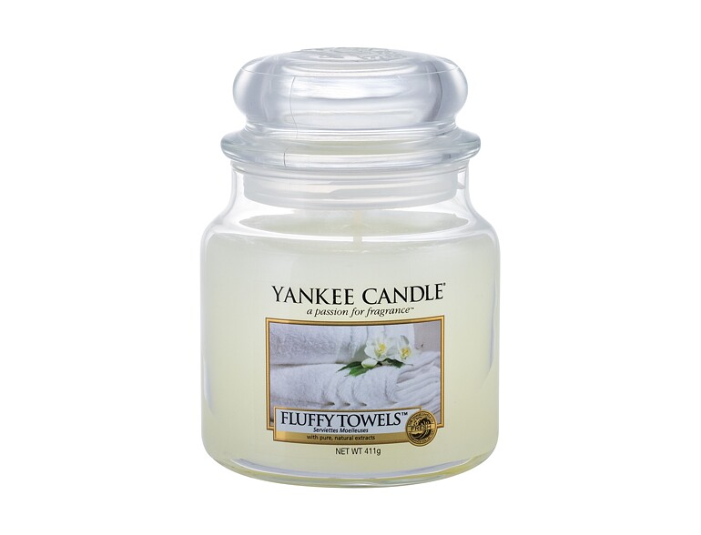 Duftkerze Yankee Candle Fluffy Towels 411 g