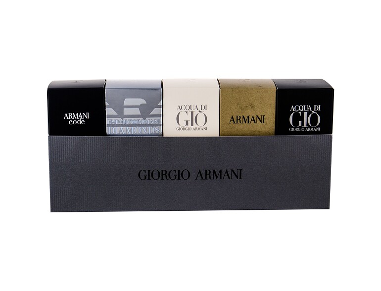 Eau de Toilette Giorgio Armani Mini Set 1 25 ml scatola danneggiata Sets