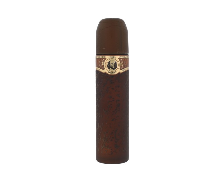 Eau de toilette Cuba Brown 100 ml boîte endommagée