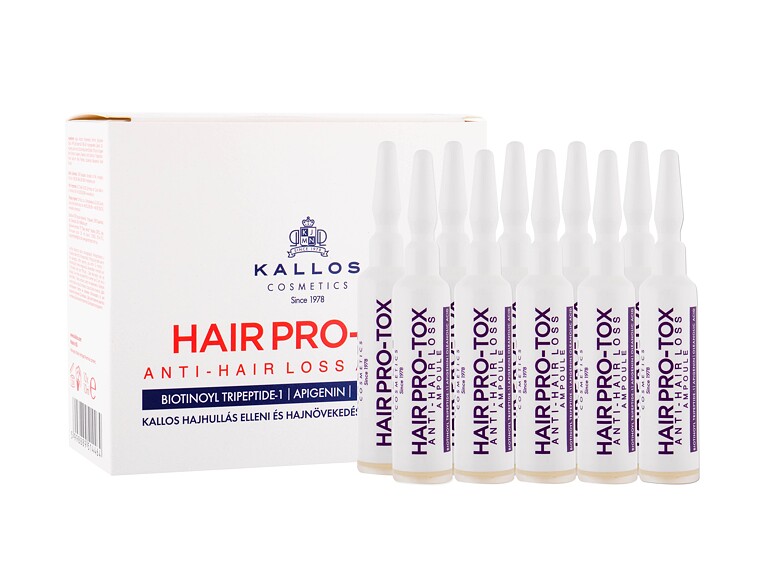 Mittel gegen Haarausfall Kallos Cosmetics Hair Pro-Tox Ampoule 10x10 ml Beschädigte Schachtel
