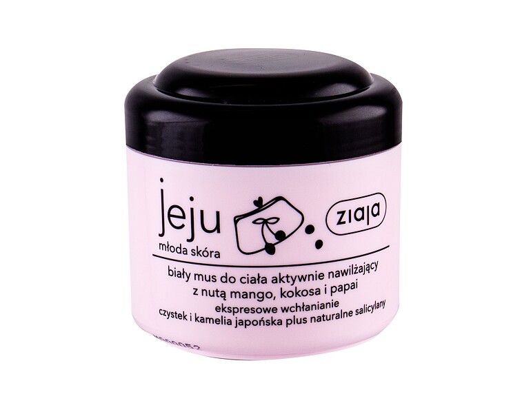Körperbalsam Ziaja Jeju White Body Mousse 200 ml