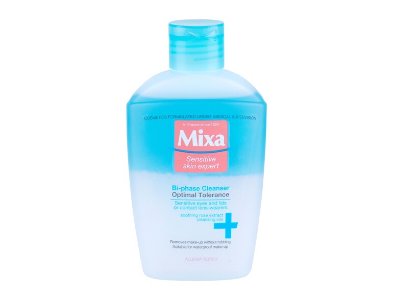 Démaquillant yeux Mixa Optimal Tolerance Bi-phase Cleanser 125 ml