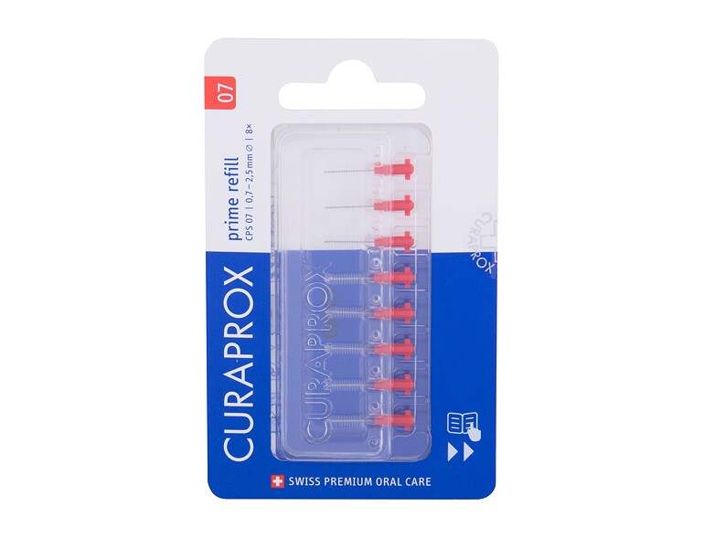 Zwischenraumzahnbürste Curaprox CPS 07 Prime Refill 0,7 - 2,5 mm 8 St.