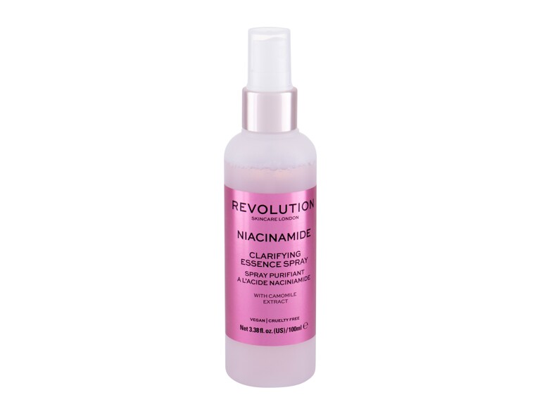 Gesichtswasser und Spray Revolution Skincare Niacinamide Clarifying Essence Spray 100 ml