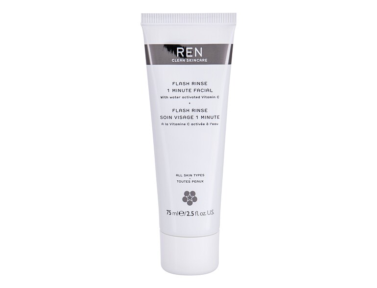 Gesichtsmaske REN Clean Skincare Flash Rinse 1 Minute 75 ml Tester