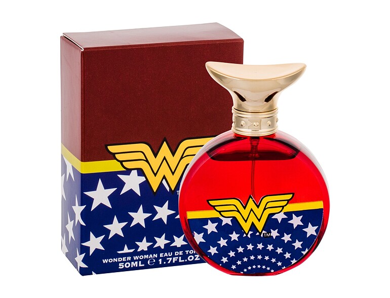 Eau de Toilette DC Comics Wonder Woman 50 ml scatola danneggiata