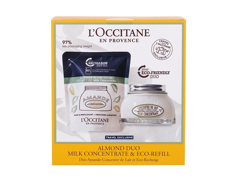 Körpercreme L'Occitane Almond (Amande) 200 ml Beschädigte Schachtel Sets
