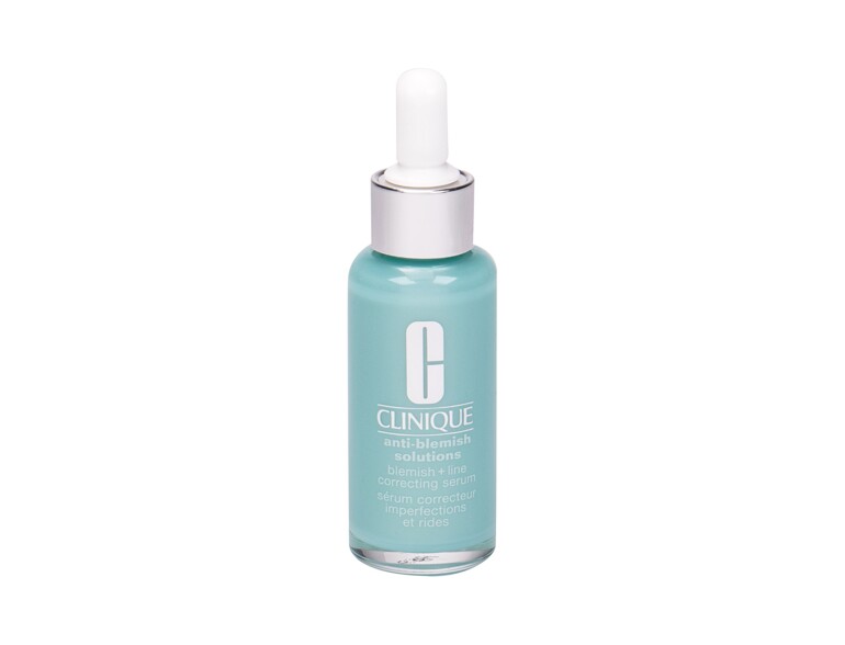 Siero per il viso Clinique Anti-Blemish Solutions Blemish + Line Correcting 30 ml scatola danneggiat