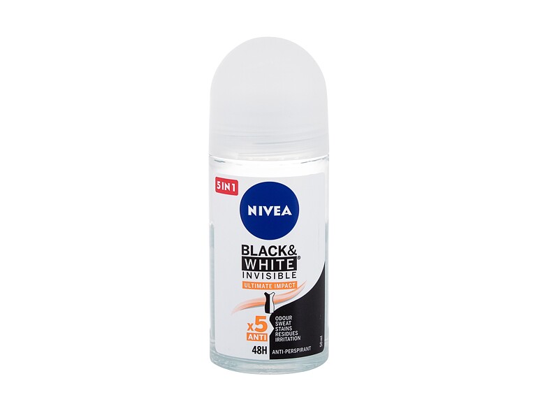 Antitraspirante Nivea Black & White Invisible Ultimate Impact 48H 50 ml