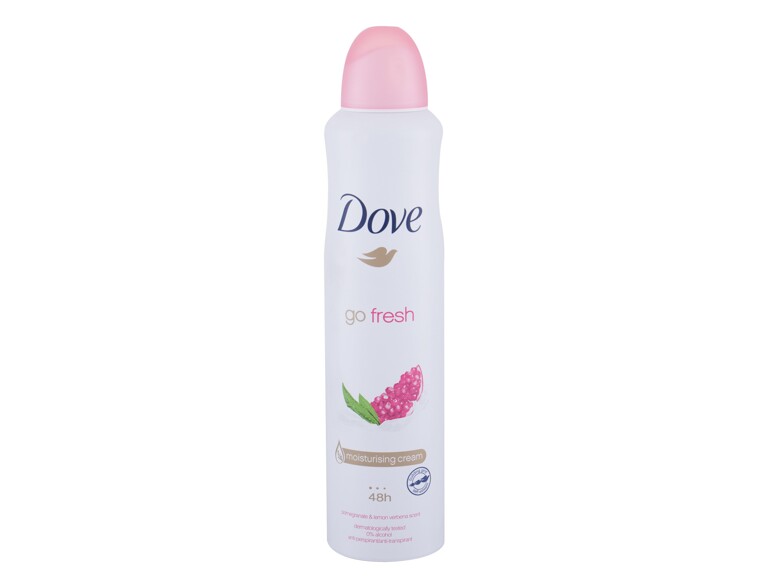 Antiperspirant Dove Go Fresh Pomegranate 48h 250 ml Beschädigtes Flakon