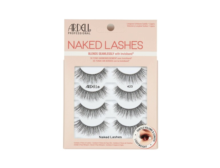 Faux cils Ardell Naked Lashes 423 4 St. Black