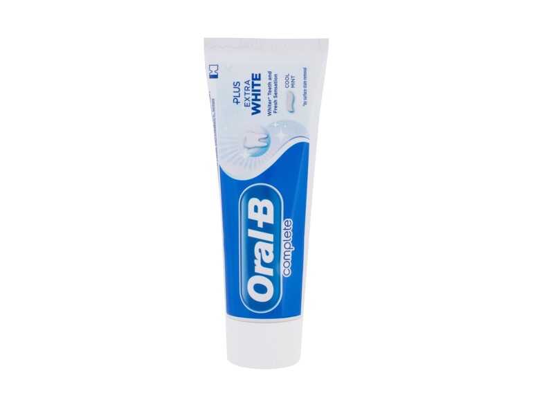 Dentifricio Oral-B Complete Plus Mouth Wash Mint 75 ml scatola danneggiata