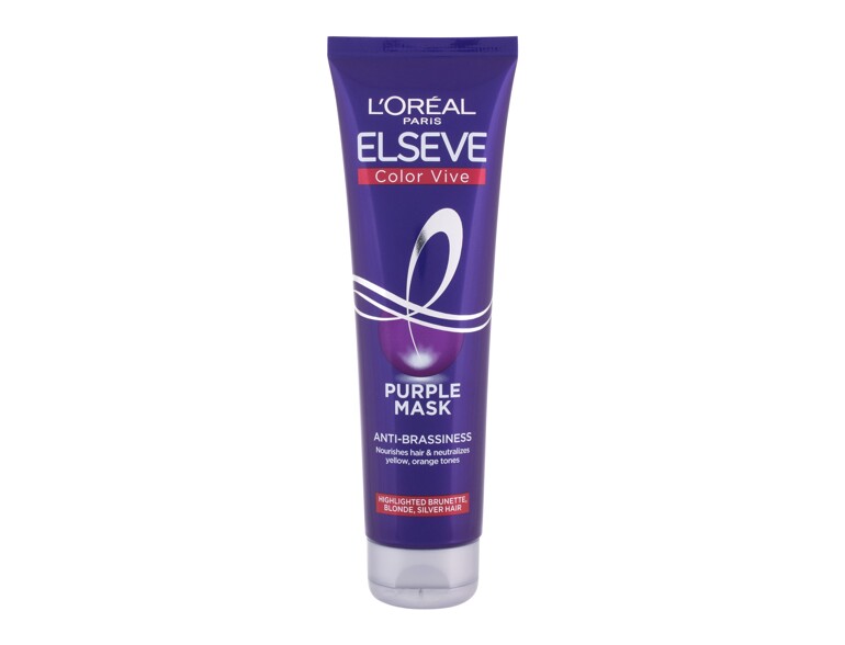 Haarmaske L'Oréal Paris Elseve Color-Vive Purple Mask 150 ml