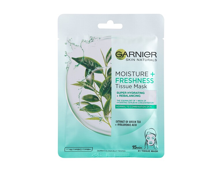 Gesichtsmaske Garnier Skin Naturals Moisture + Freshness 1 St.