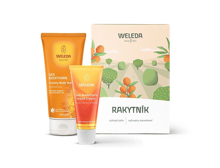 Duschcreme Weleda Sea Buckthorn 200 ml Sets