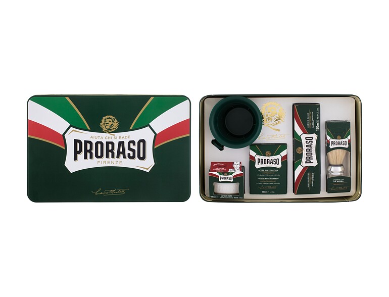 Pre Shave PRORASO Green 100 ml Sets