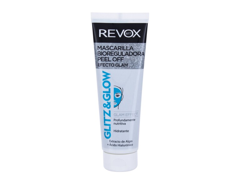 Masque visage Revox Glitz & Glow Blue Bioregulating 80 ml boîte endommagée