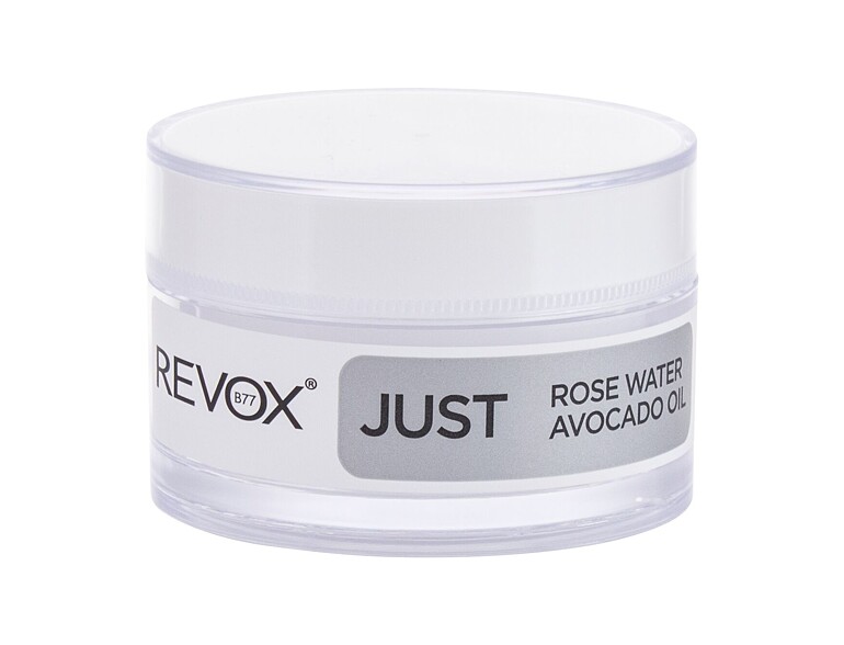 Crème contour des yeux Revox Just Rose Water Avocado Oil 50 ml boîte endommagée