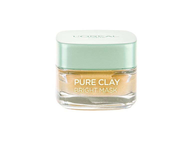 Gesichtsmaske L'Oréal Paris Pure Clay Bright Mask 50 ml Beschädigte Schachtel