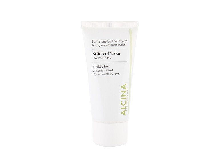 Gesichtsmaske ALCINA Herbal 50 ml Beschädigte Schachtel