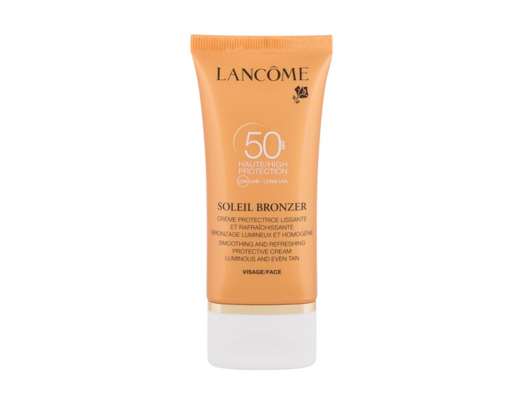 Sonnenschutz fürs Gesicht Lancôme Soleil Bronzer SPF50 50 ml Beschädigte Schachtel