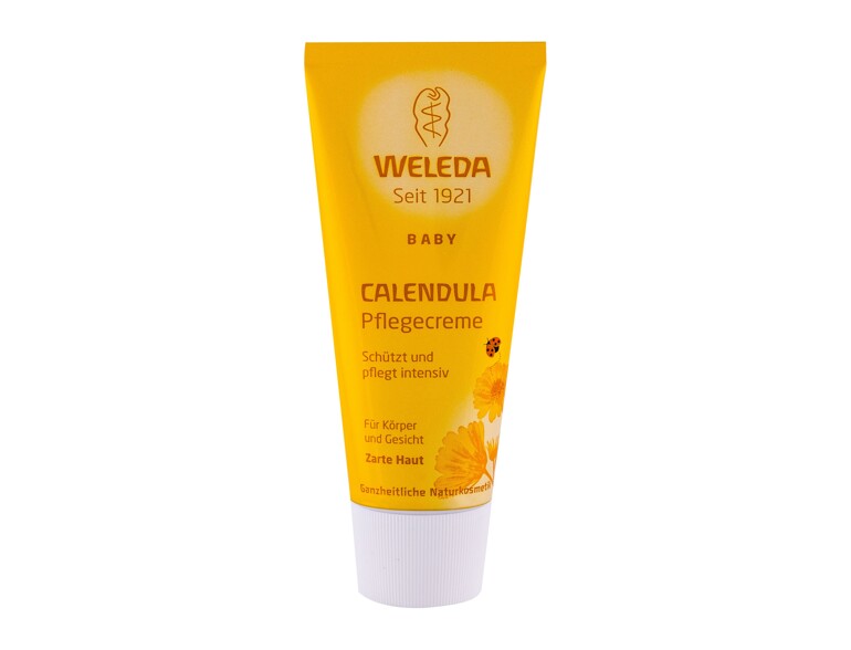 Crème corps Weleda Baby Calendula Body Cream 75 ml boîte endommagée