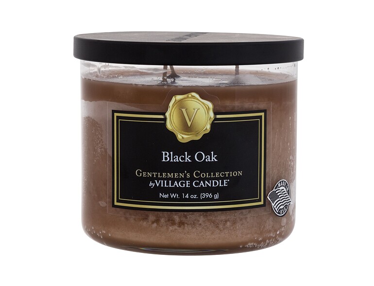 Bougie parfumée Village Candle Gentlemen's Collection Black Oak 396 g