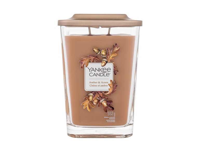Bougie parfumée Yankee Candle Elevation Collection Amber & Acorn 552 g