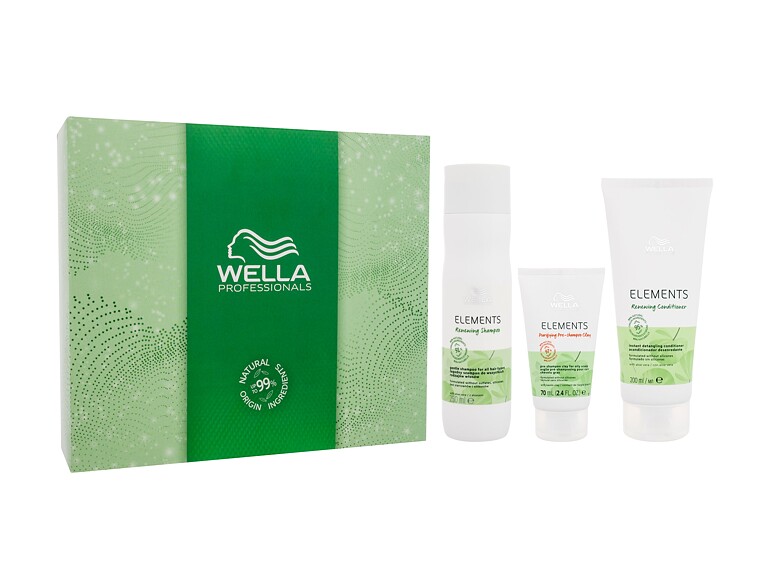Shampooing Wella Professionals Elements 250 ml boîte endommagée Sets