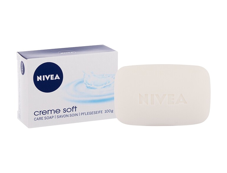 Seife Nivea Creme Care Soft 100 g Beschädigte Schachtel