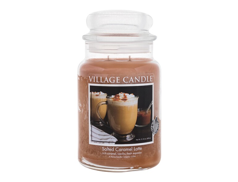 Candela profumata Village Candle Salted Caramel Latte 602 g
