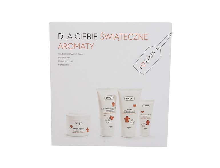 Körperpeeling Ziaja Gingerbread Gift Set 200 ml Beschädigte Schachtel Sets