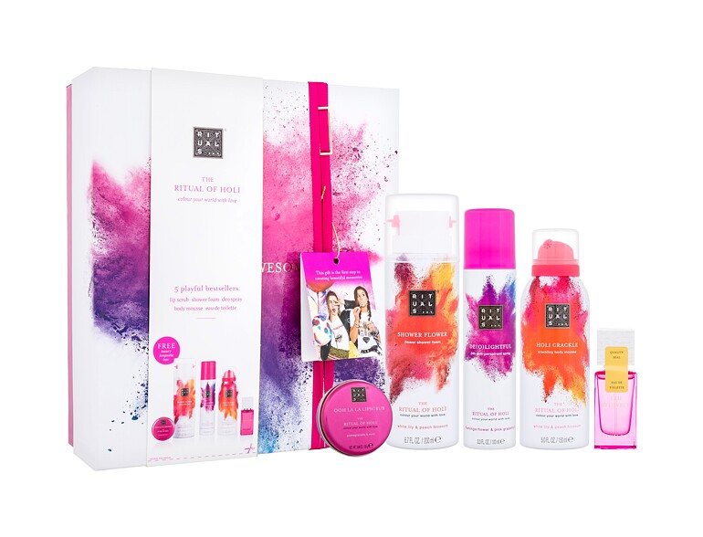 Mousse de douche Rituals The Ritual Of Holi 5 Playful Bestsellers 200 ml Sets