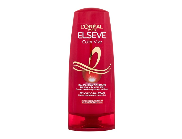 Haarbalsam  L'Oréal Paris Elseve Color-Vive Protecting Balm 200 ml Beschädigtes Flakon