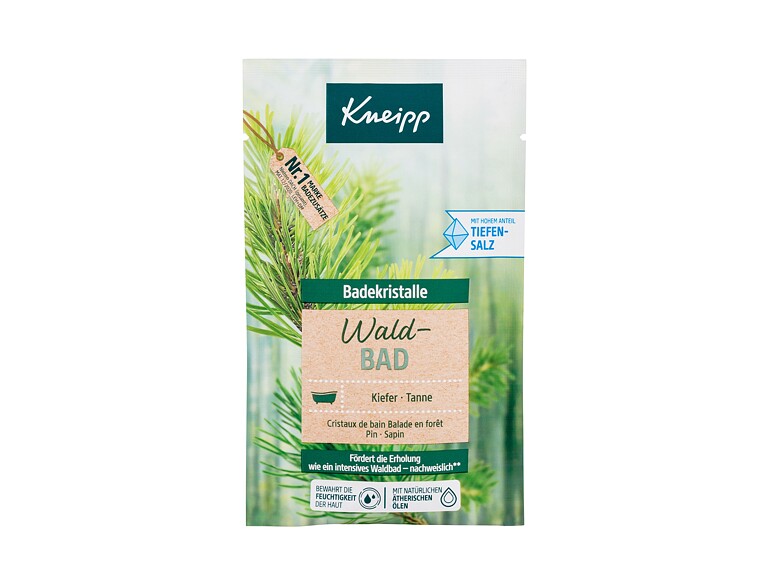 Badesalz  Kneipp Mineral Bath Salt Mindful Forest Pine & Fir 60 g Beschädigte Verpackung