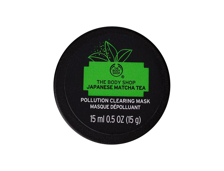 Maschera per il viso The Body Shop Japanese Matcha Tea Pollution Clearing Mask 15 ml