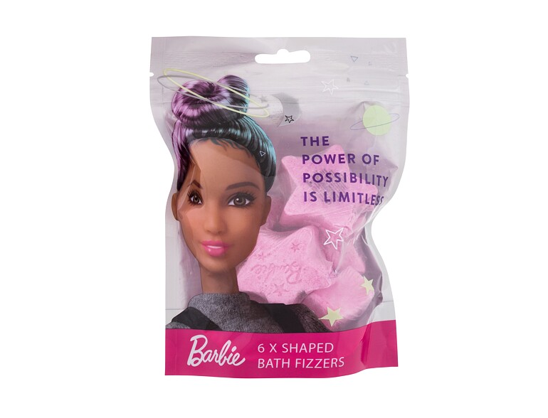 Bomba da bagno Barbie Bath Fizzers The Power Of Possibility Is Limitless 6x30 g
