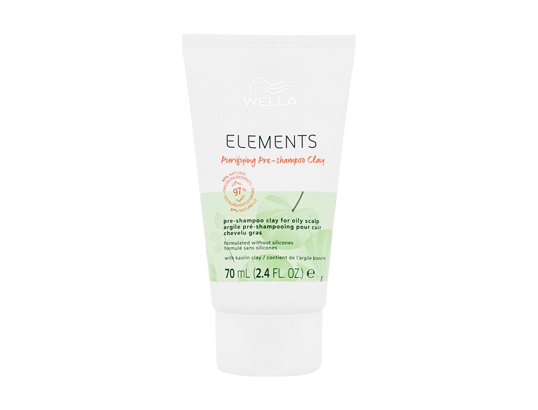 Masque cheveux Wella Professionals Elements Purifying Pre-Shampoo Clay 70 ml