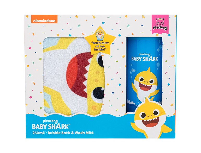 Badeschaum Pinkfong Baby Shark Gift Set 250 ml Beschädigte Schachtel Sets